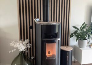 Poeles Breizh Poeles Et Cheminees A Goven Hoben H6 Eclipse Noir Amm