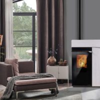 Poeles Breizh Poeles Et Cheminees A Goven MES H6Horizon Blanc Calcaire 2022