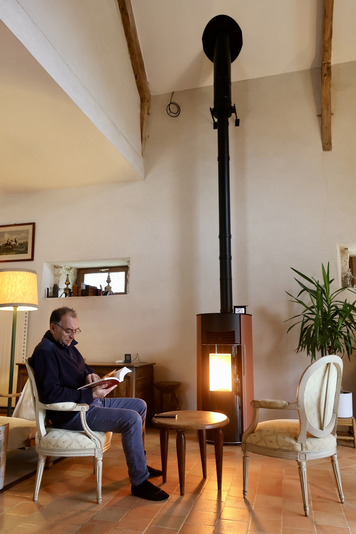 Poeles Breizh Poeles Et Cheminees A Goven Poele A Granules Hoben H6 Zen Eclipse Terra Cota A